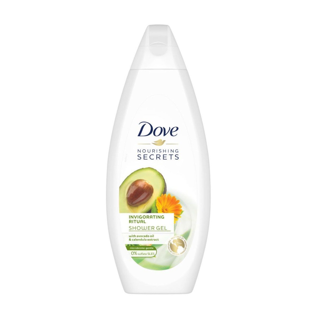 Dove Invigorating Ritual with Avocado Oil and Calendula Extracts Body Wash - 500ml - Bloom Pharmacy