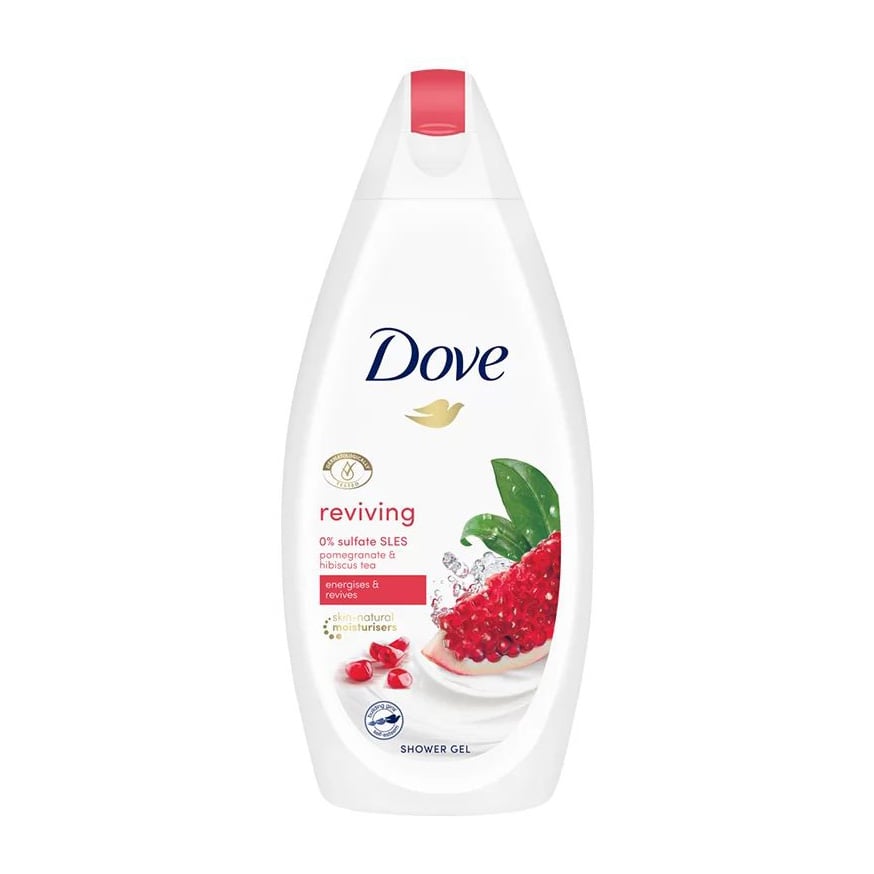 Dove Reviving Pomegranate & Hibiscus Shower Cream - 500ml - Bloom Pharmacy
