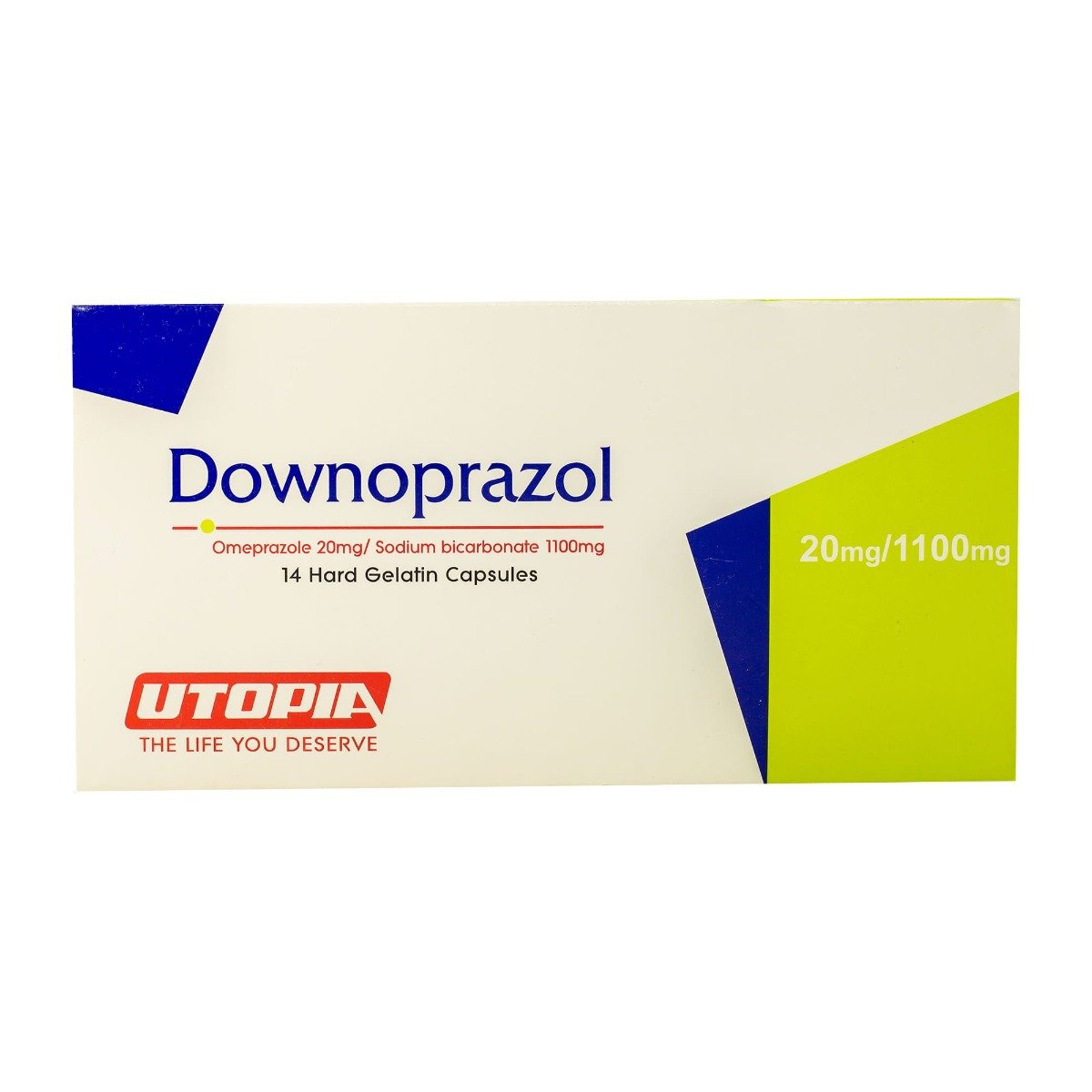 Downoprazol 20 mg-1100 mg - 14 Capsules - Bloom Pharmacy