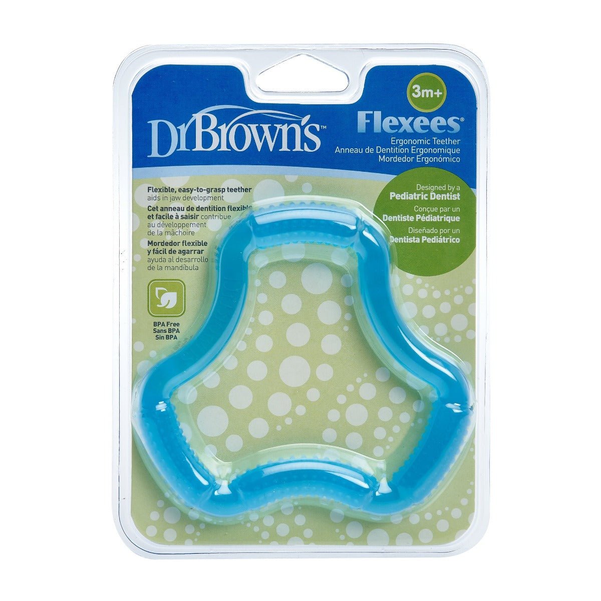 Dr. Brown's Flexees Ergonomic Teether 3m+ - Bloom Pharmacy