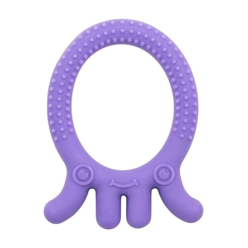 Dr. Brown's Flexees Friend’s Octopus Teether 3m+ - Purple - Bloom Pharmacy