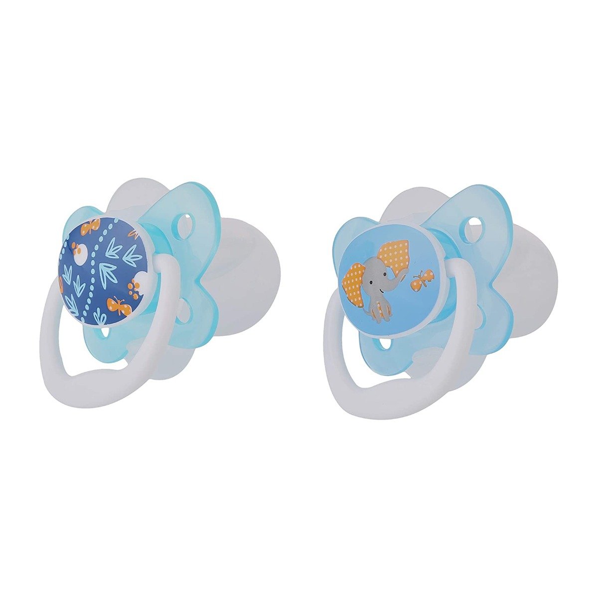 Dr. Brown’s Prevent Soother Pacifier 6-18m 2psc - Blue - Bloom Pharmacy
