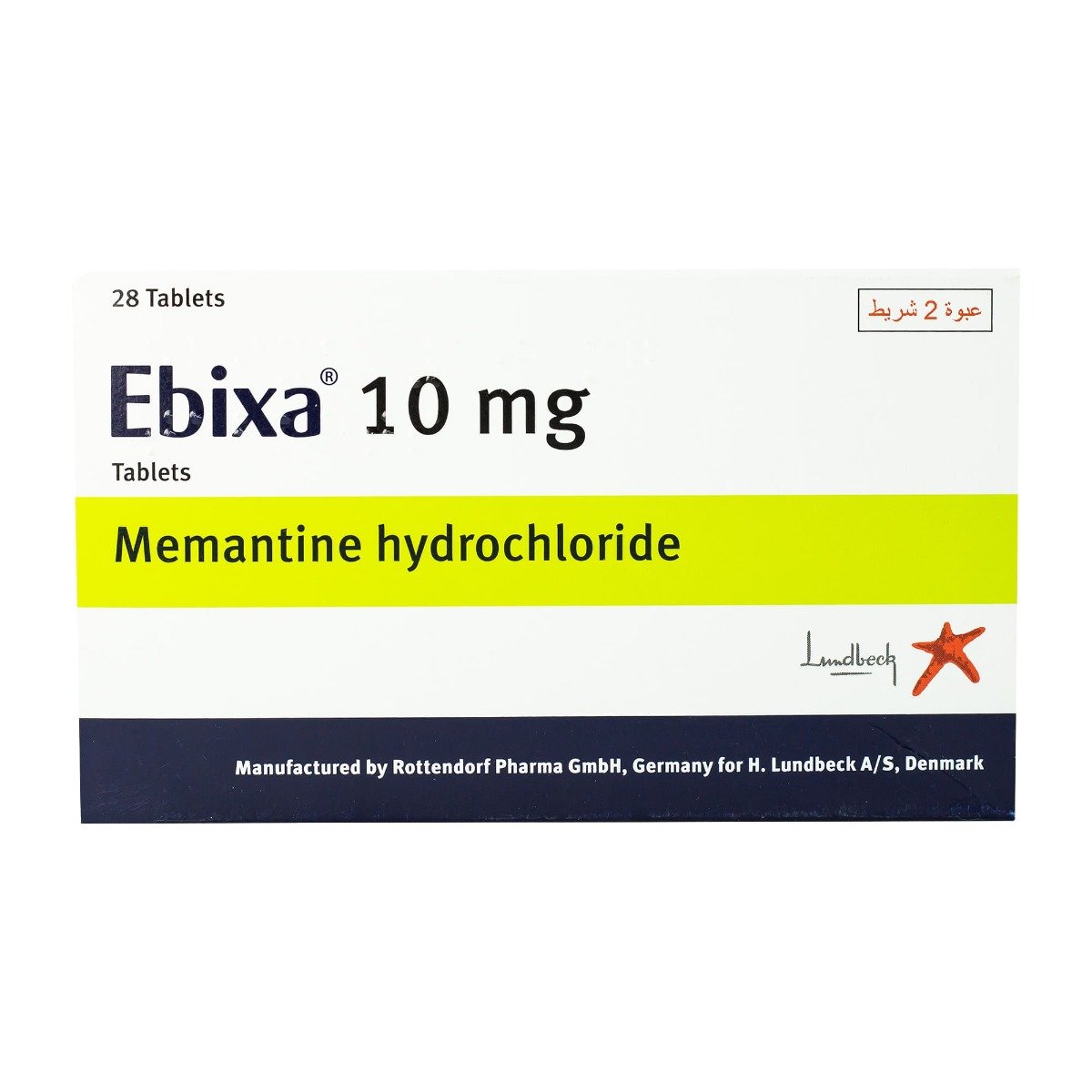 Ebixa 10 mg - 28 Tablets - Bloom Pharmacy