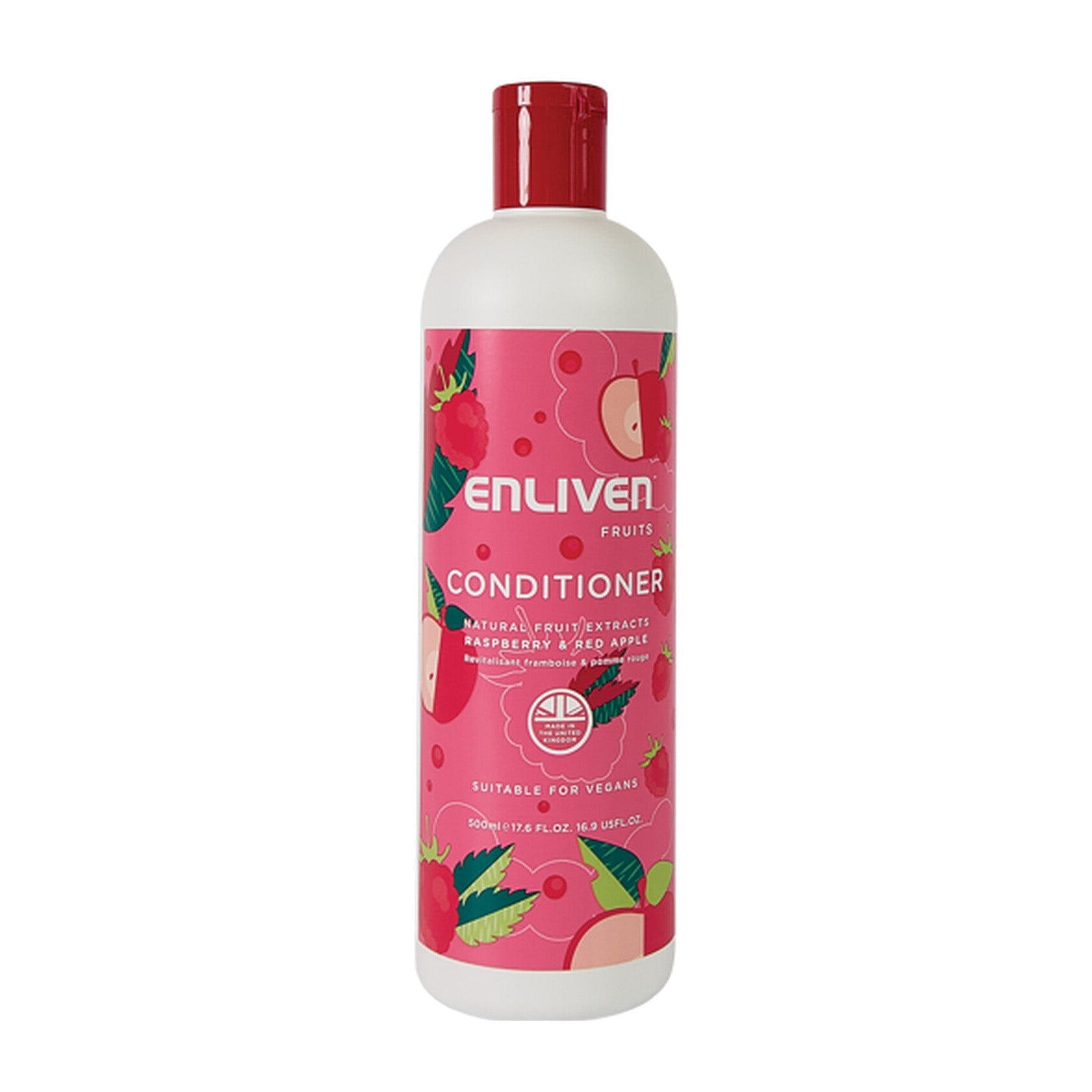 Enliven Fruits Raspberry Red Apple Conditioner – 500ml - Bloom Pharmacy