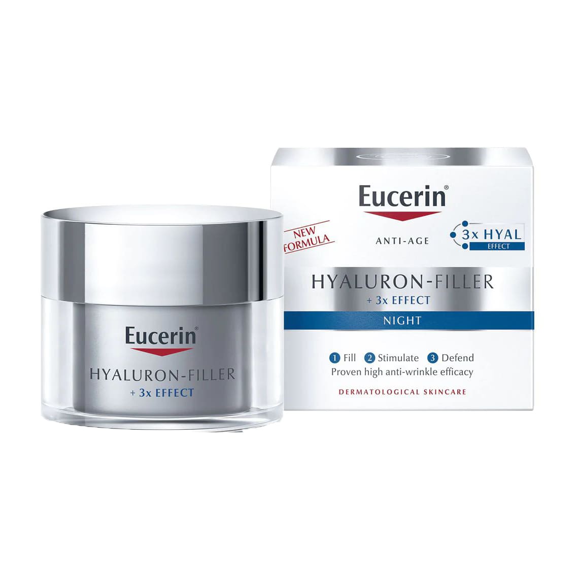 Eucerin Hyaluron Filler Night Cream - 50ml - Bloom Pharmacy