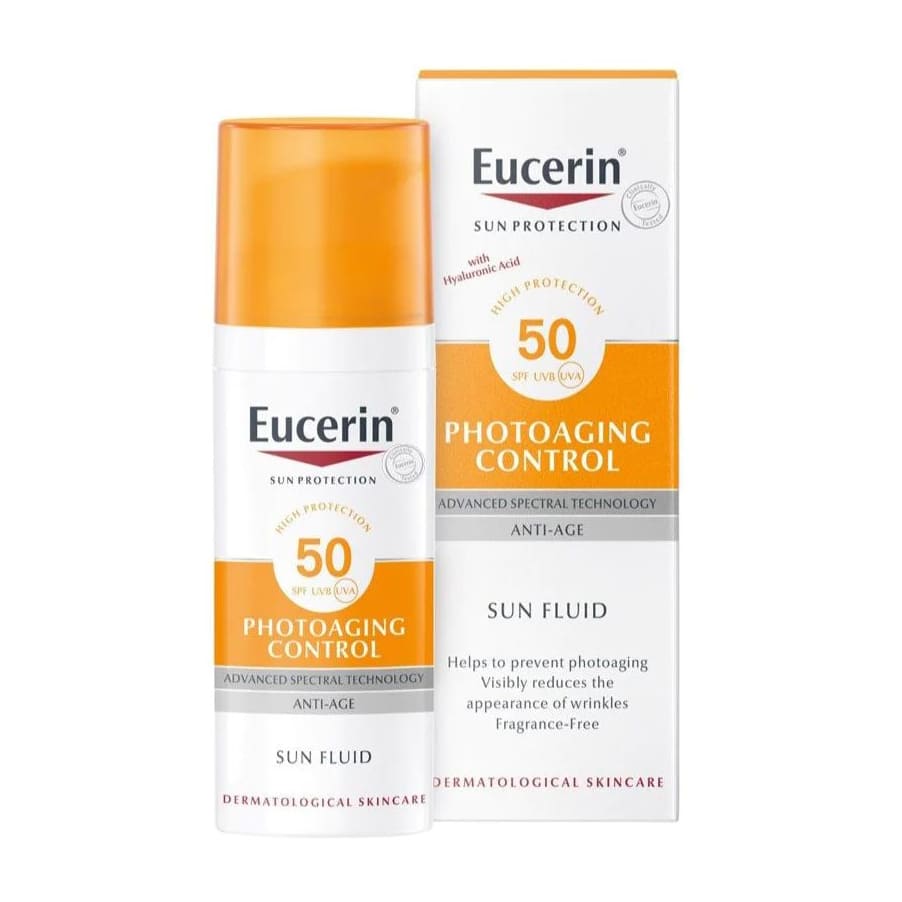 Eucerin Photoaging Control Anti-Age SPF 50 Sun Fluid - 50ml - Bloom Pharmacy