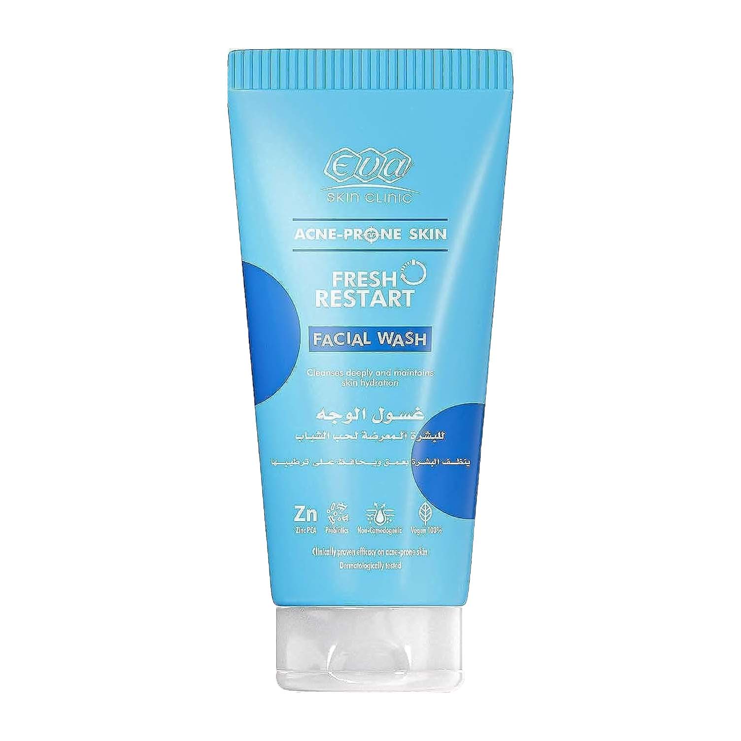 Eva Acne-Prone Skin Fresh Restart Facial Wash - 150ml - Bloom Pharmacy