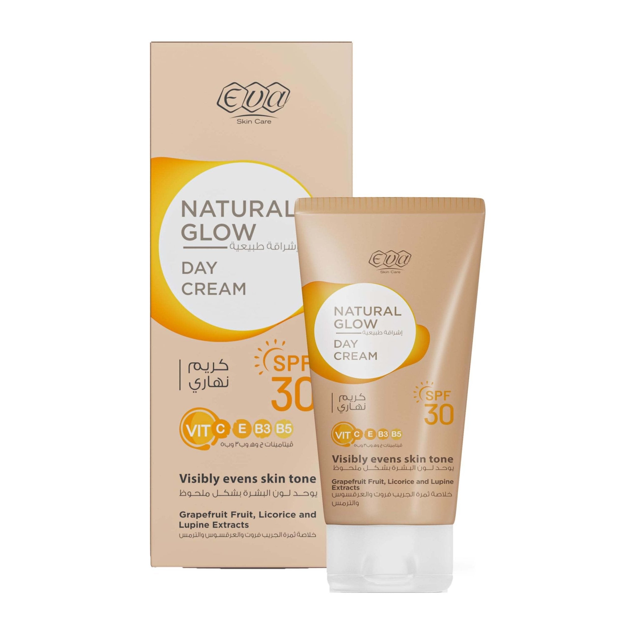 Eva Natural Glow SPF 30 Day Cream - 50gm - Bloom Pharmacy