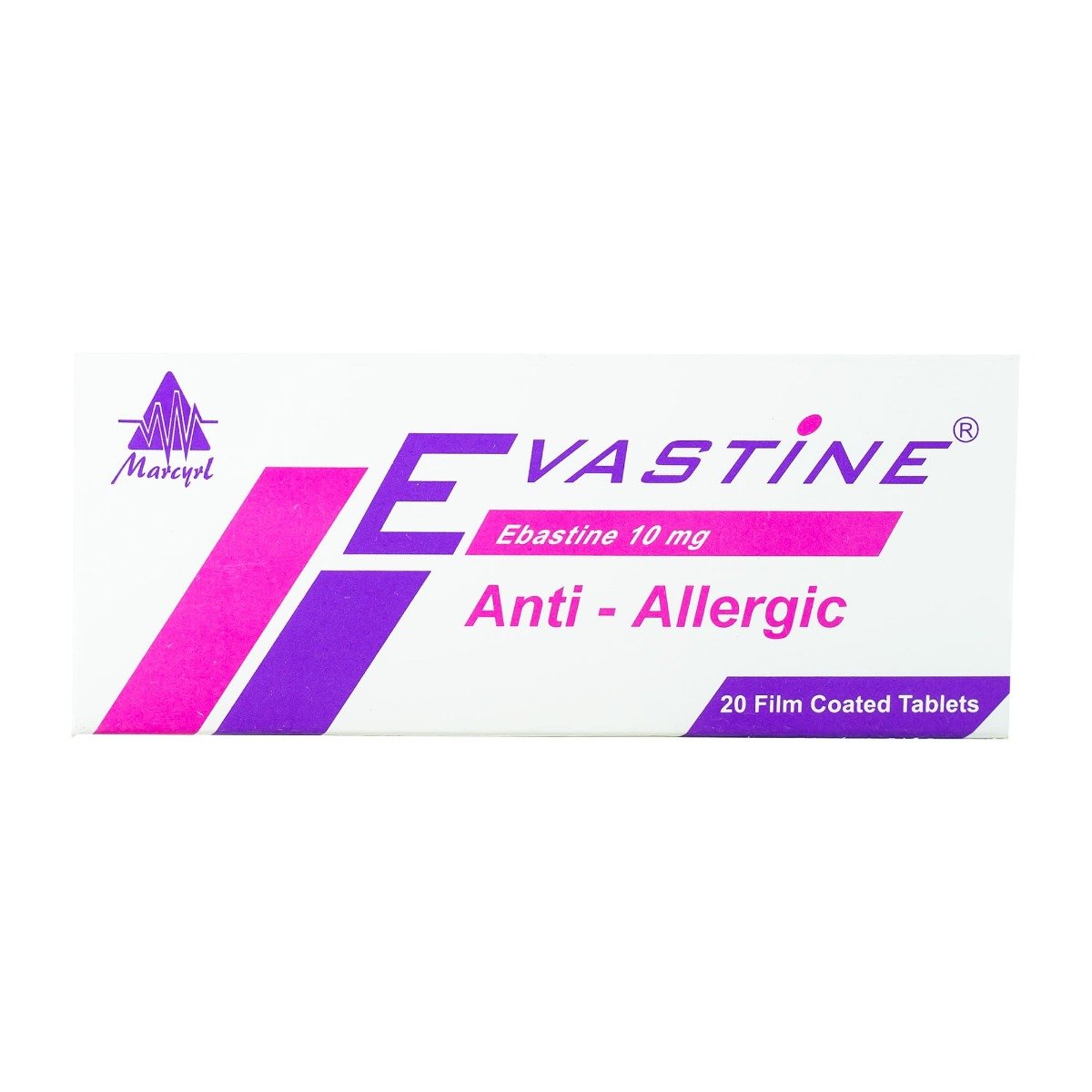 Evastine 10 mg - 20 Tablets - Bloom Pharmacy