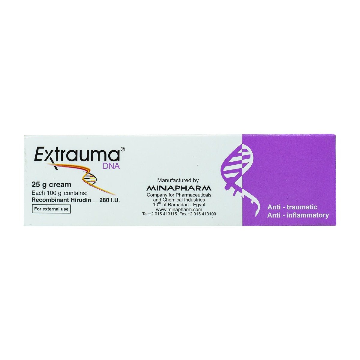 Extroma Cream Extrauma 280 IU Cream - 25 gm | Bloom Pharmacy