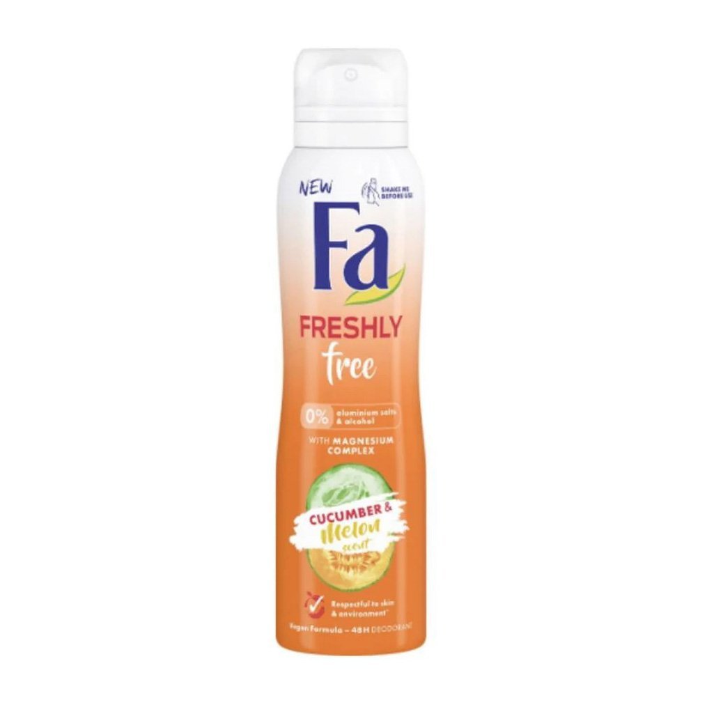 Fa Freshly Free Cucumber & Melon 48H Deodorant Spray - Bloom Pharmacy