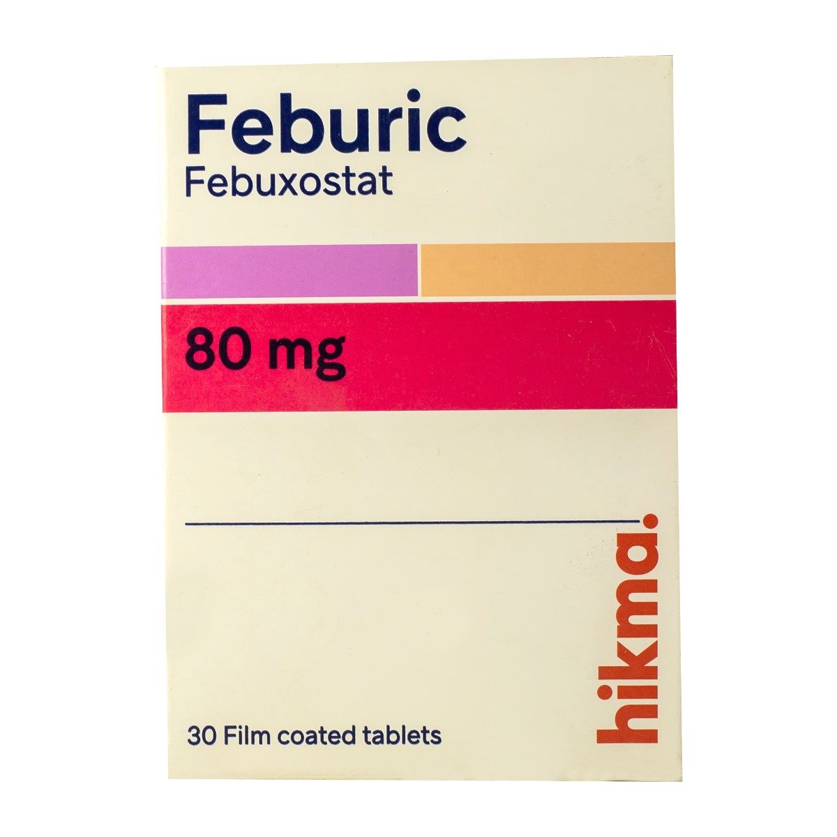 Feburic 80 mg - 30 Tablets - Bloom Pharmacy