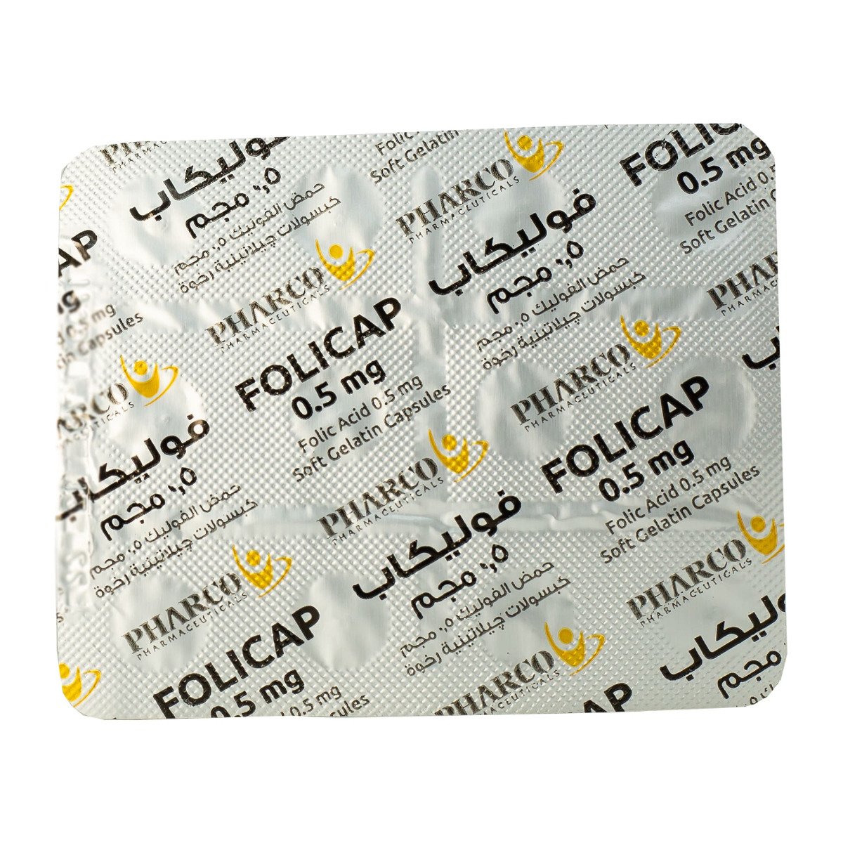 Folicap 0.5 mg - 24 Capsules