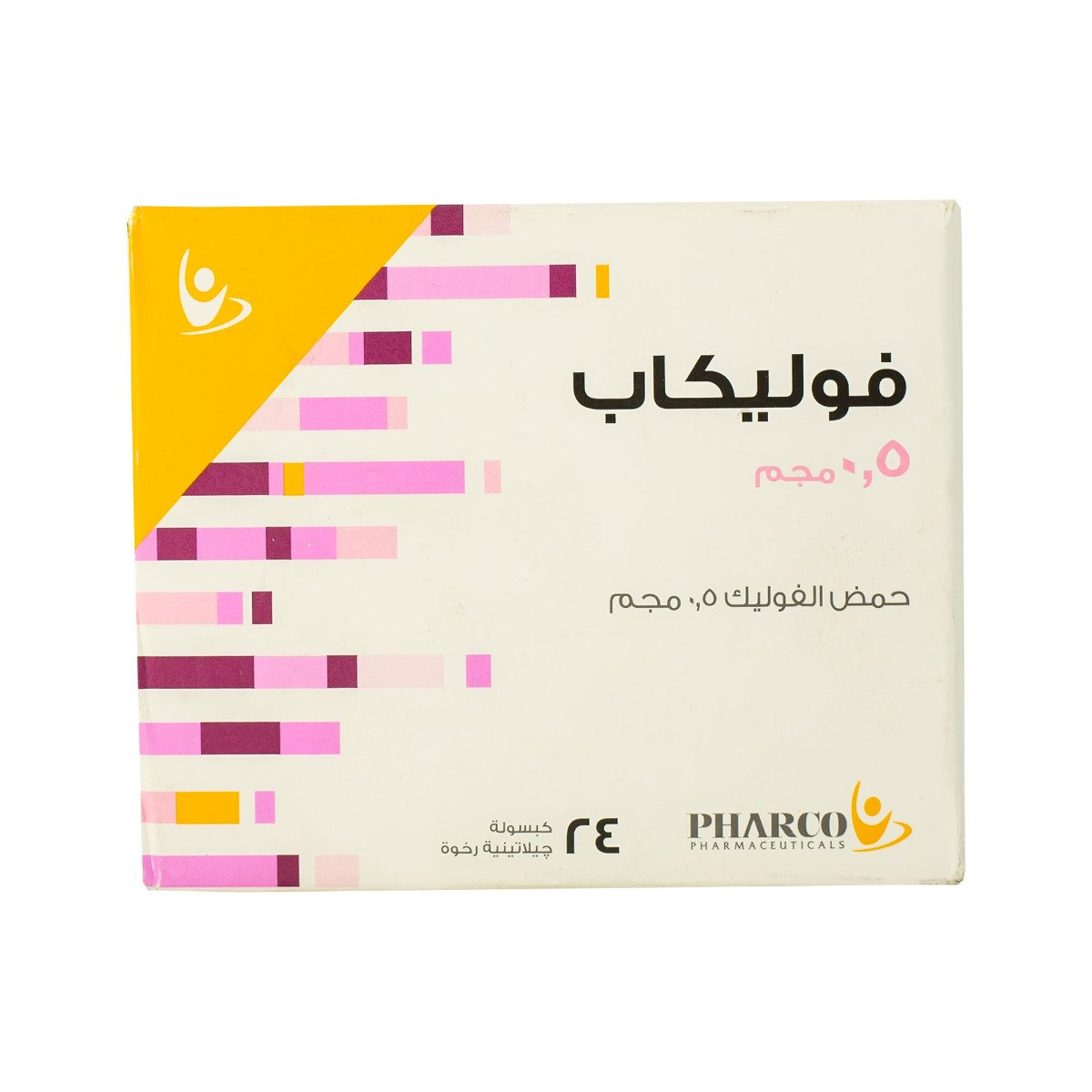 Folicap 0.5 mg - 24 Capsules