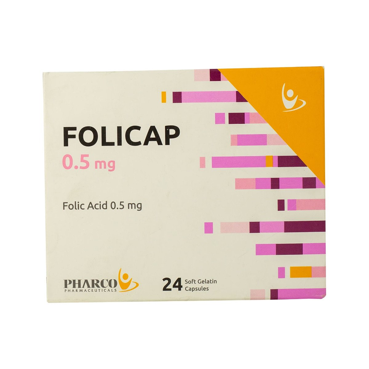 Folicap 0.5 mg - 24 Capsules