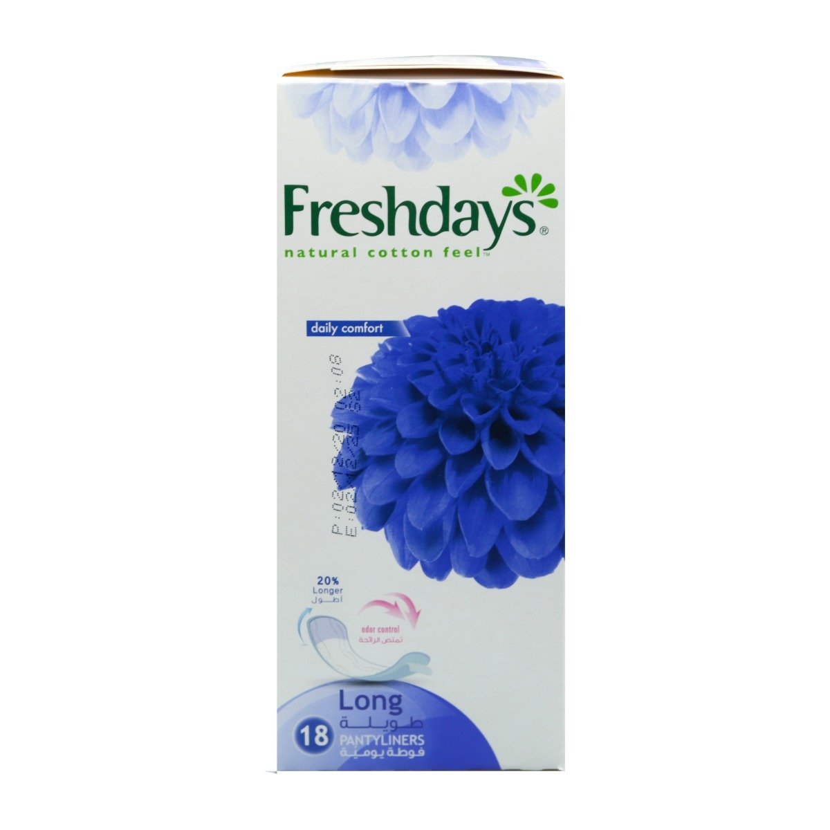 Freshdays Daily Comfort Long Odor Control - 18 Pantyliners - Bloom Pharmacy