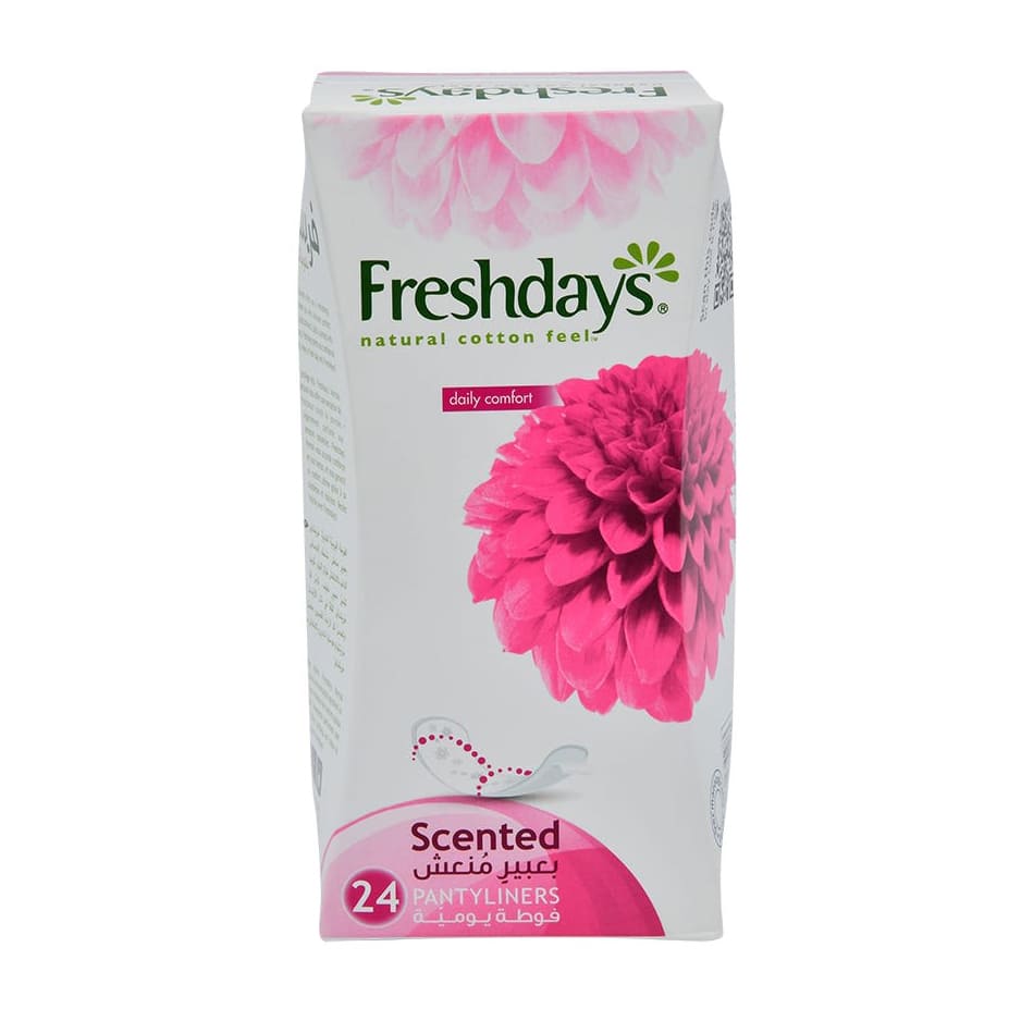Freshdays Daily Comfort Scented - 24 Pantyliners - Bloom Pharmacy