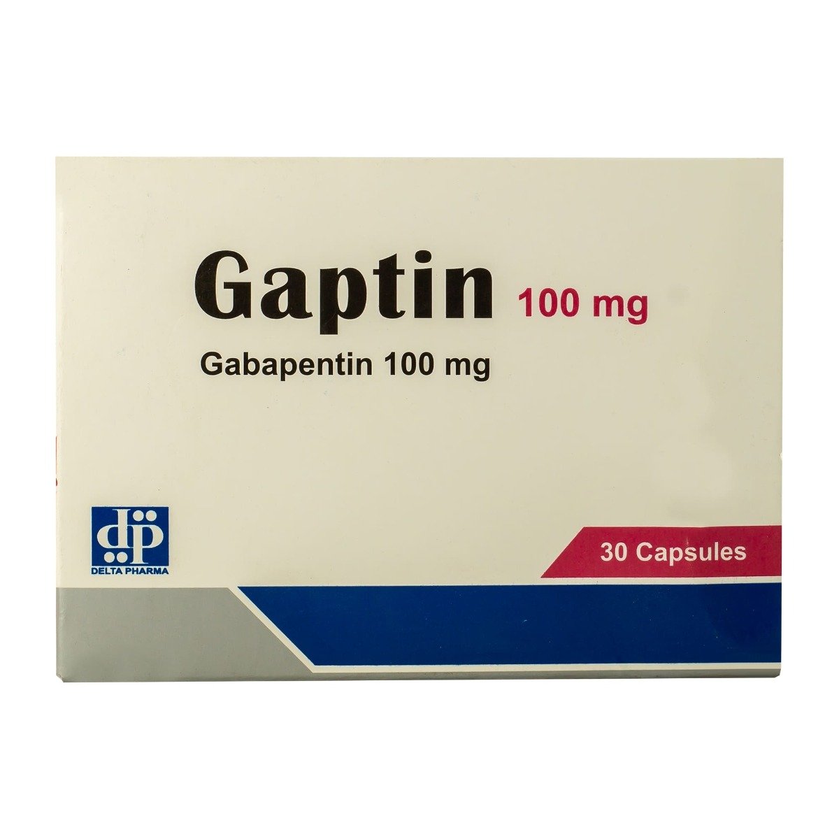 Gaptin 100 mg - 30 Capsules - Bloom Pharmacy