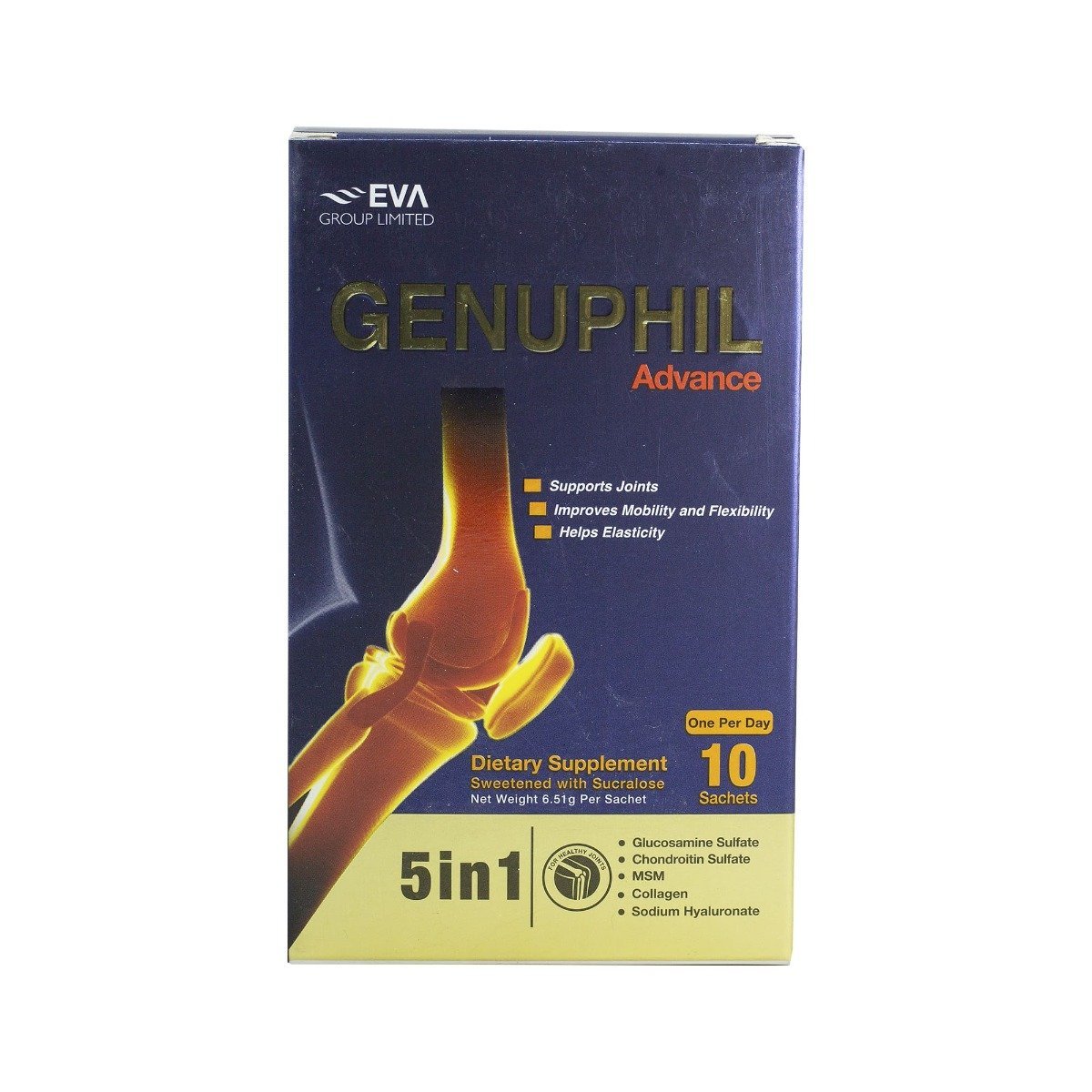 Genuphil Advance - 10 Sachets - Bloom Pharmacy