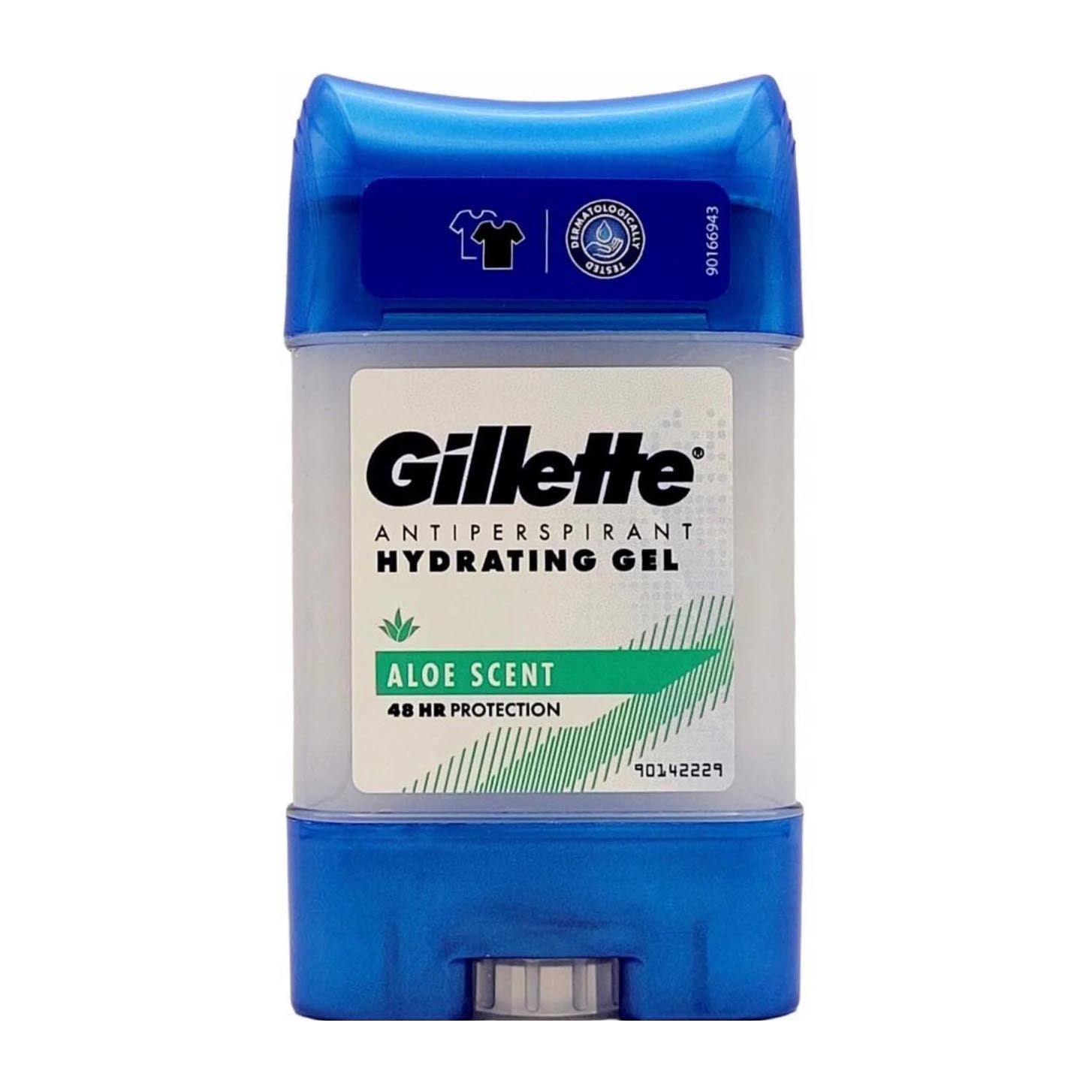 Gillette Aloe Scent Antiperspirant Gel – 70ml - Bloom Pharmacy