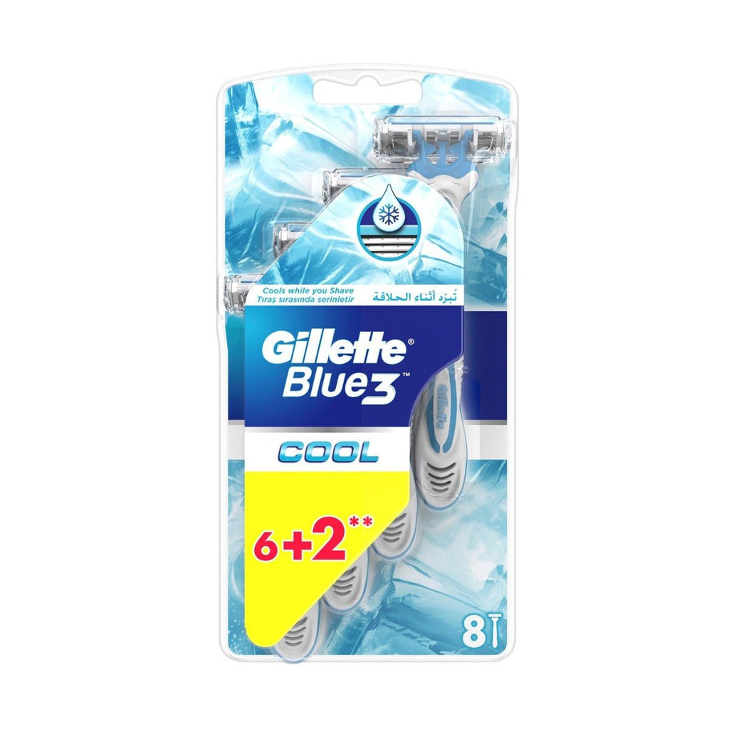Gillette Blue 3 Cool Razor | Bloom Pharmacy
