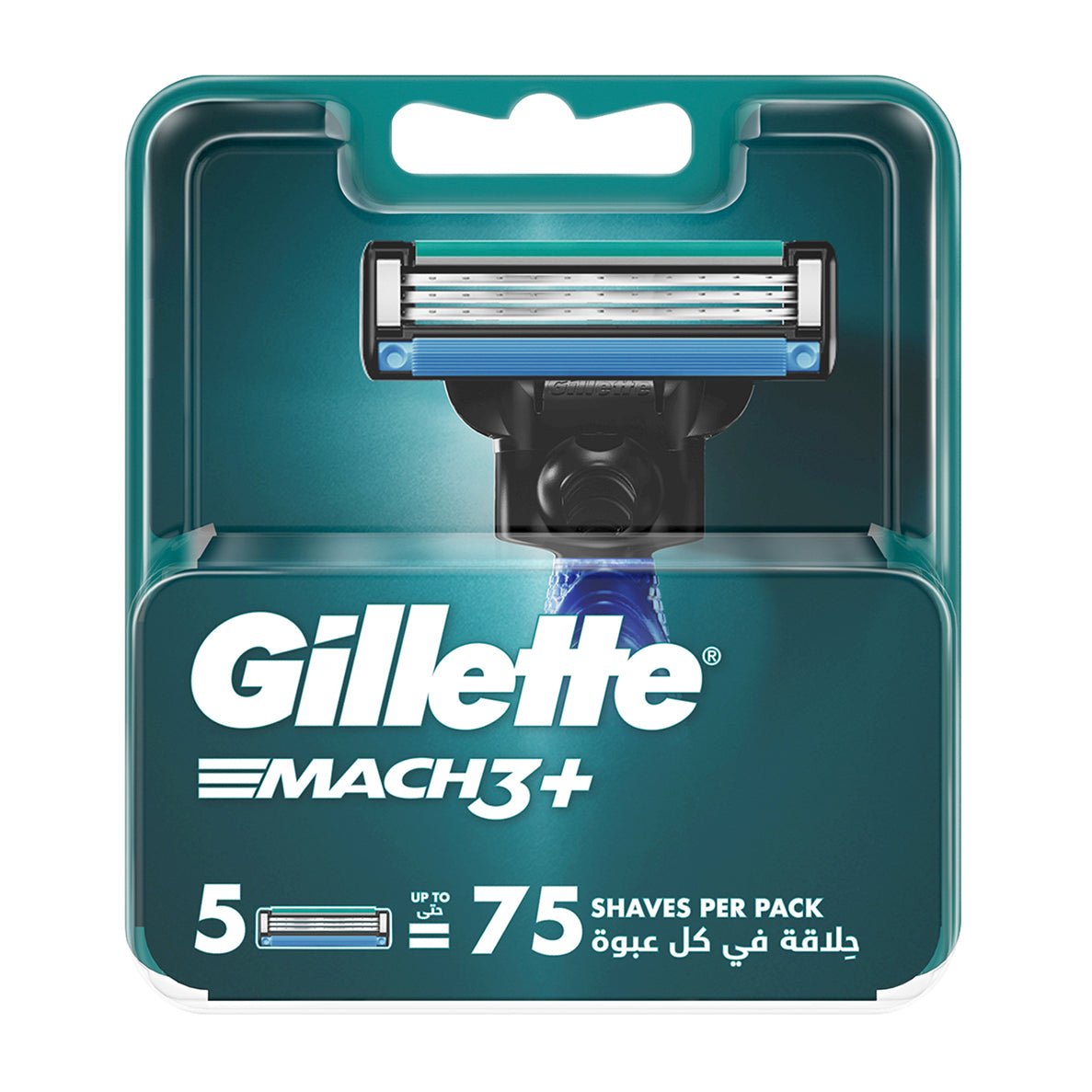 Gillette Mach3+ Blade Cartridges - 5 Blades - Bloom Pharmacy