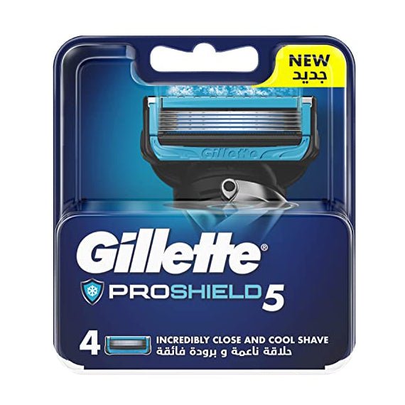 Gillette Pro Shield 5 - 4 Blads - Bloom Pharmacy