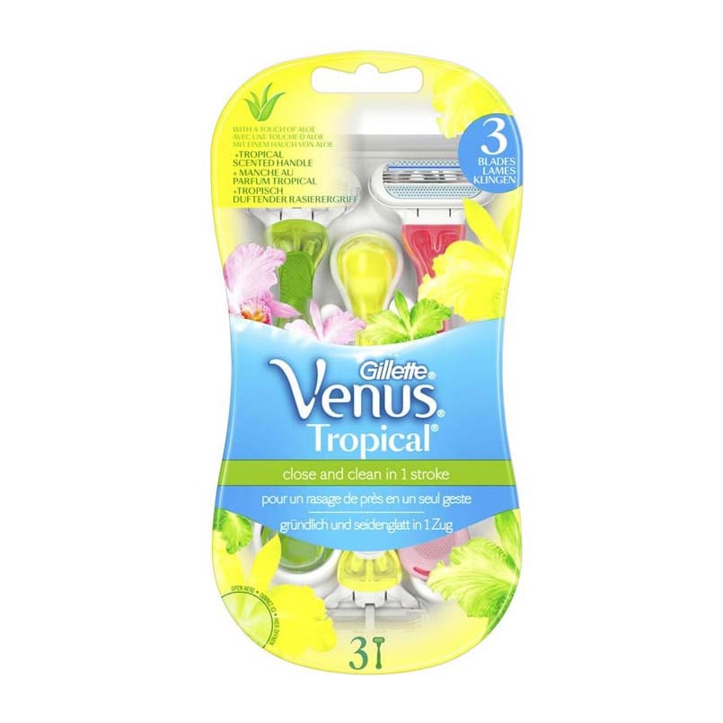 Gillette Venus Tropical - 3 Blades - Bloom Pharmacy