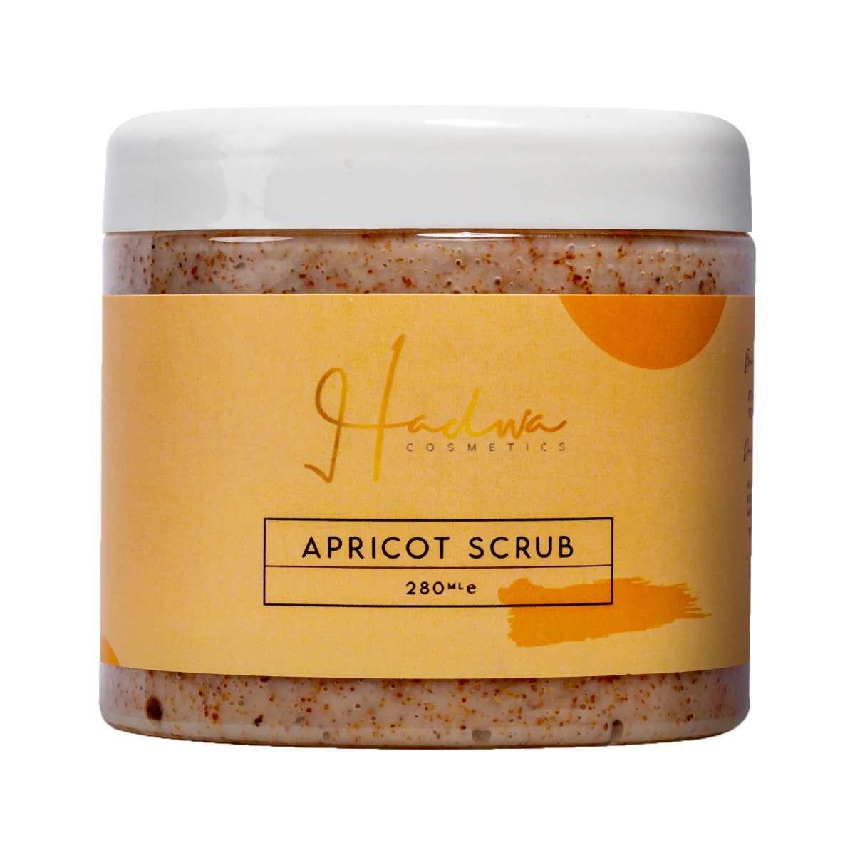 Hadwa Cosmetics Apricot Scrub – 280ml - Bloom Pharmacy