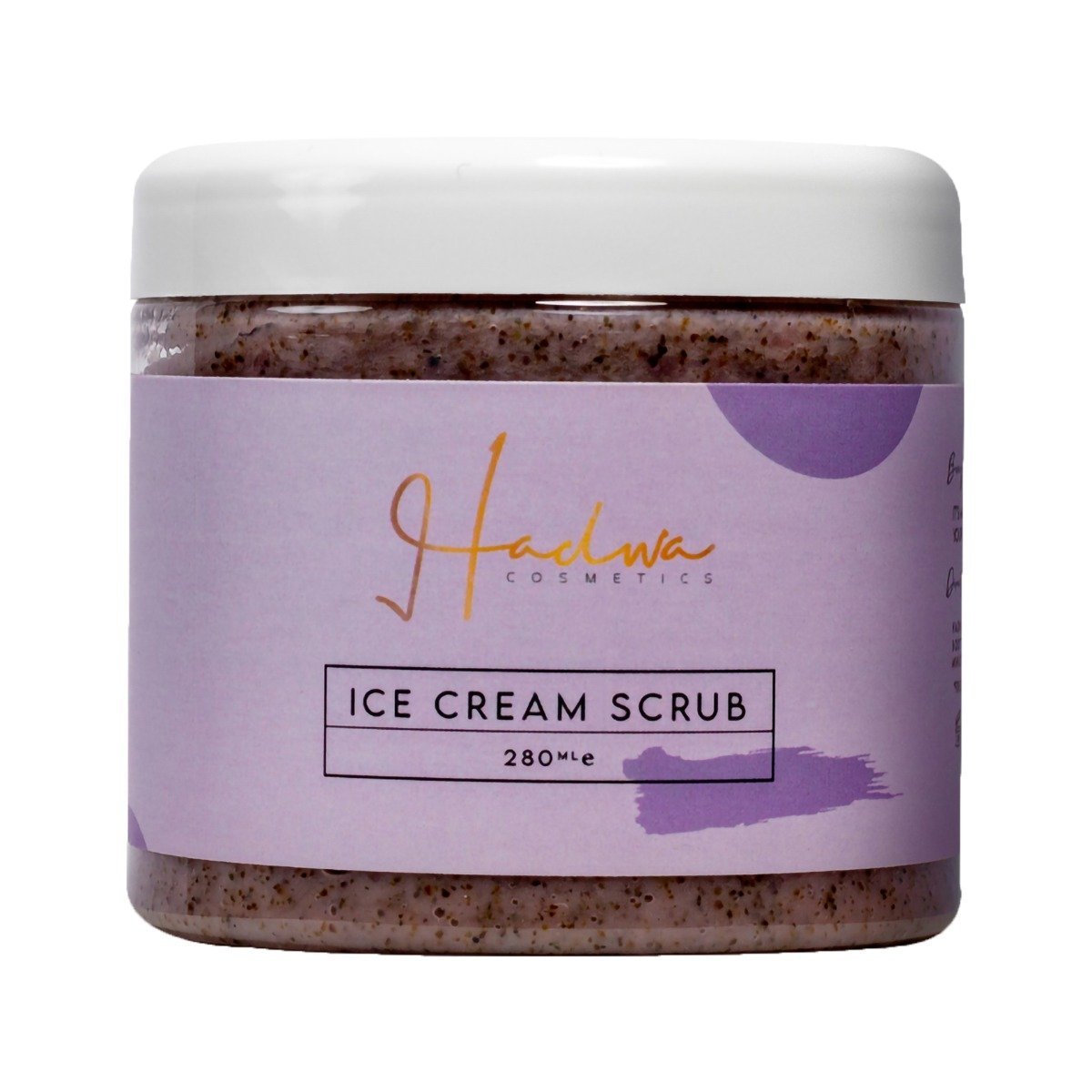 Hadwa Cosmetics Ice Cream Scrub – 280ml - Bloom Pharmacy