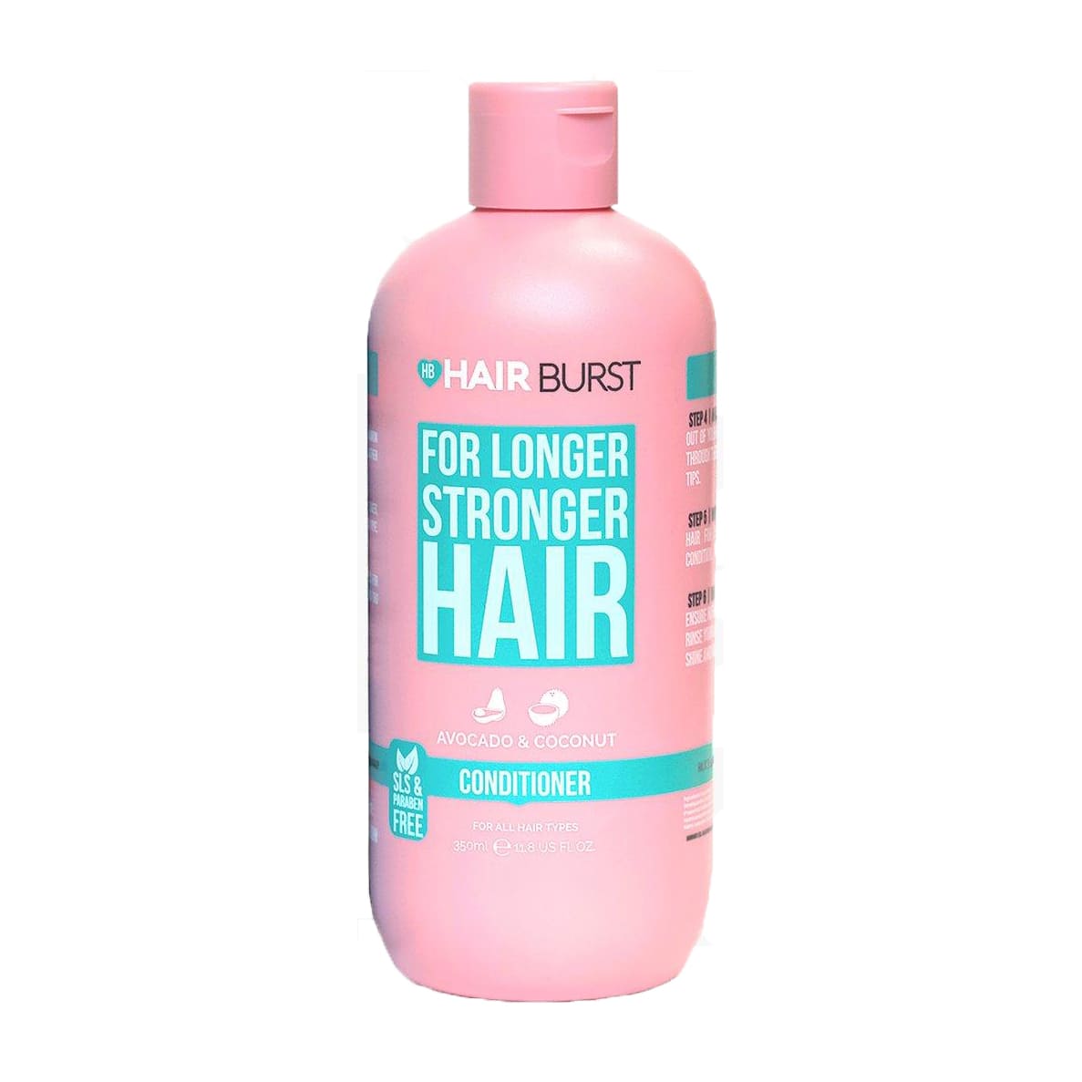 Hair Burst For Longer Stronger Hair Avocado & Coconut Conditioner - 350ml - Bloom Pharmacy