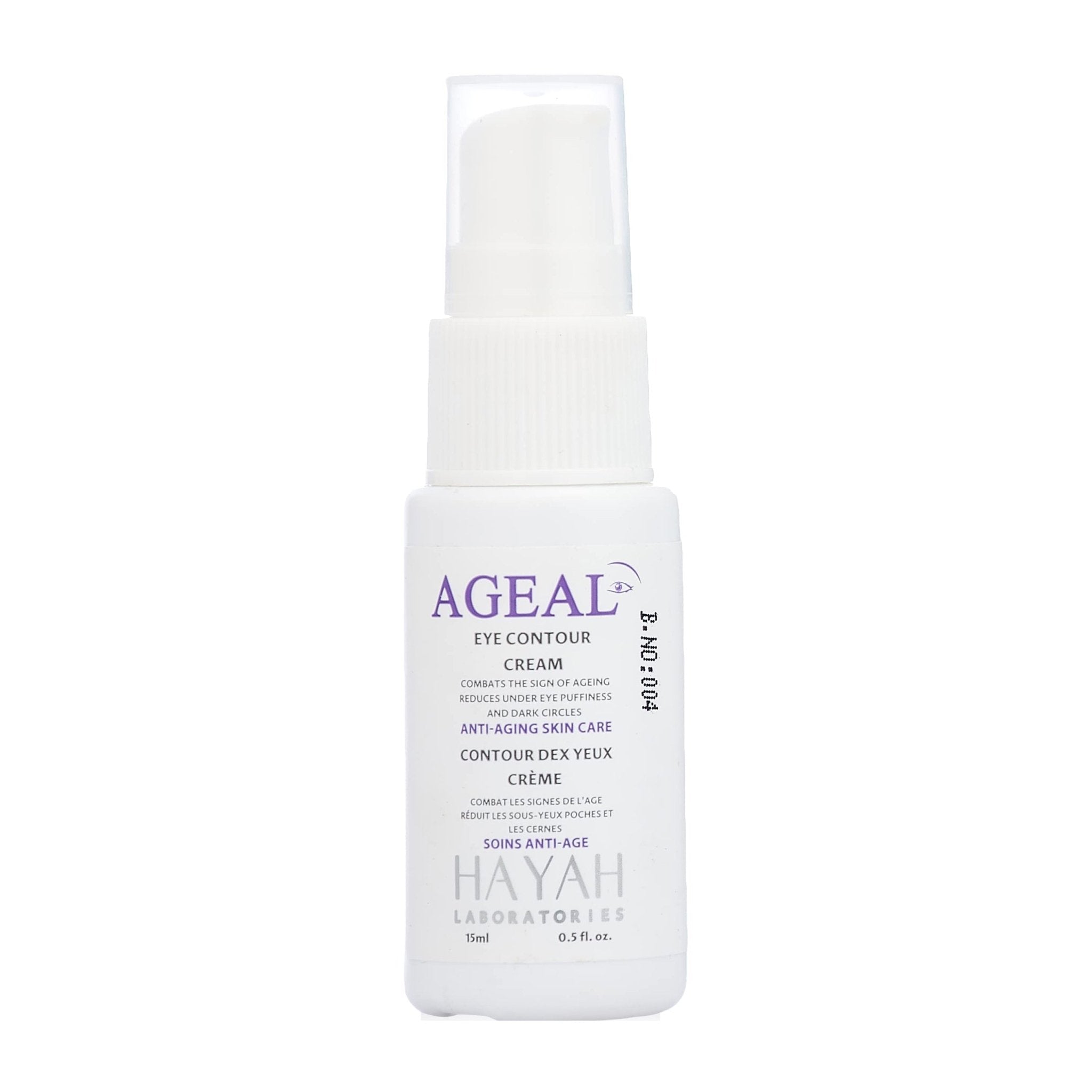 Hayah Ageal Eye Contour Cream - 15ml - Bloom Pharmacy