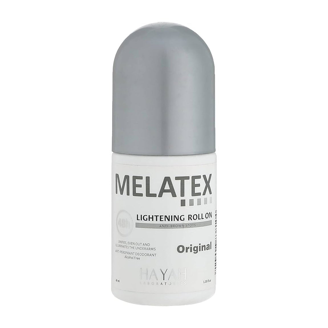 Hayah Melatex Original Lightening Roll On Deodorant - 40ml - Bloom Pharmacy