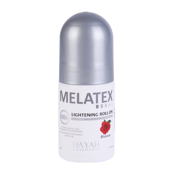 Hayah Melatex Rose Lightening Roll On Deodorant - 40ml - Bloom Pharmacy