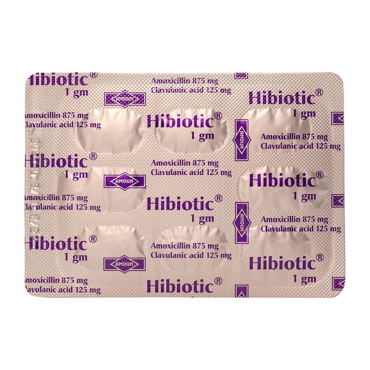 Hibiotic 1 gm - 16 Tablets