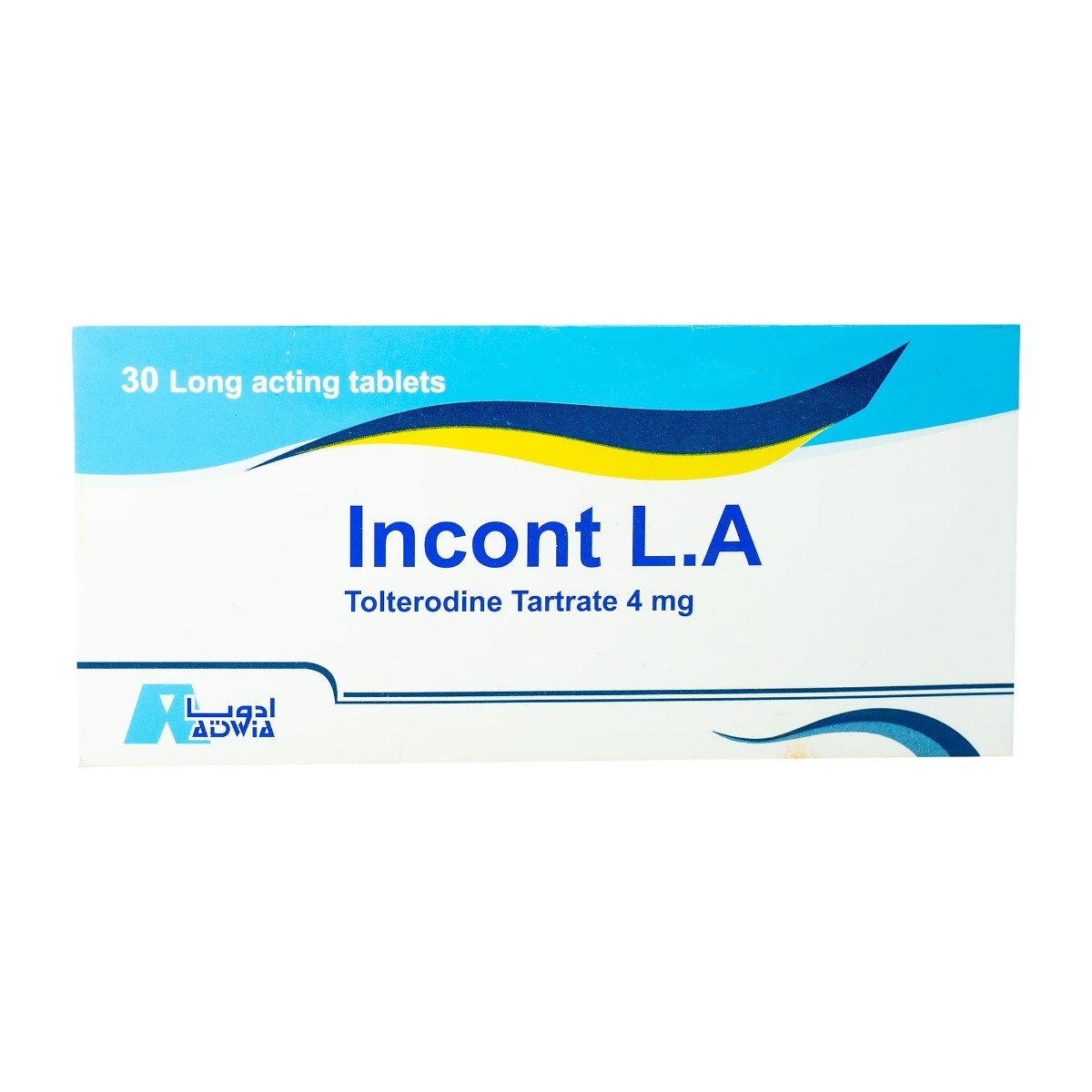 Incont LA 4 mg - 30 Tablets