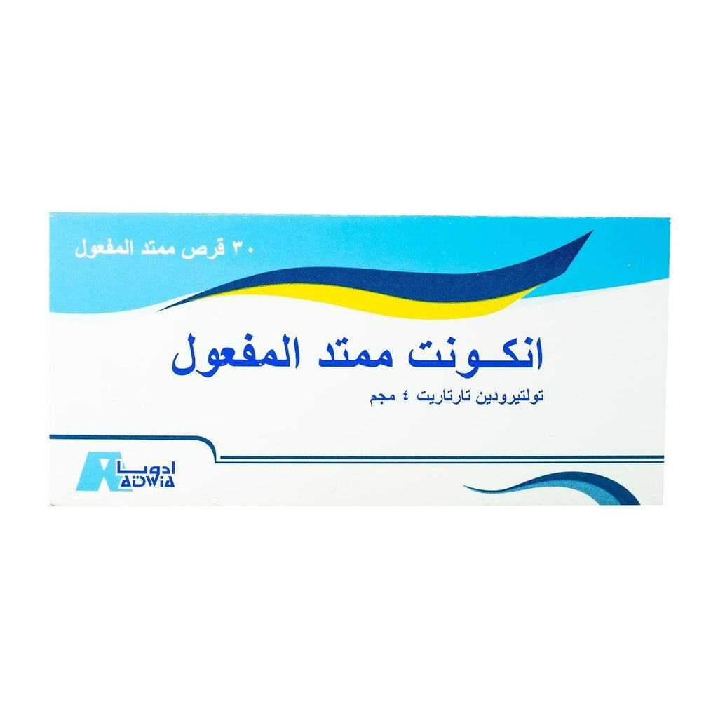 Incont LA 4 mg - 30 Tablets | Bloom Pharmacy