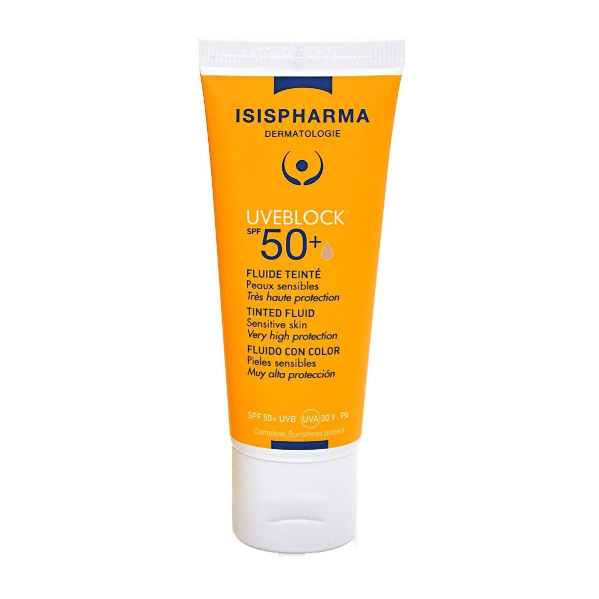 إيزيس فارما يوف بلوك SPF 50+ سائل ملون - 40 مل 