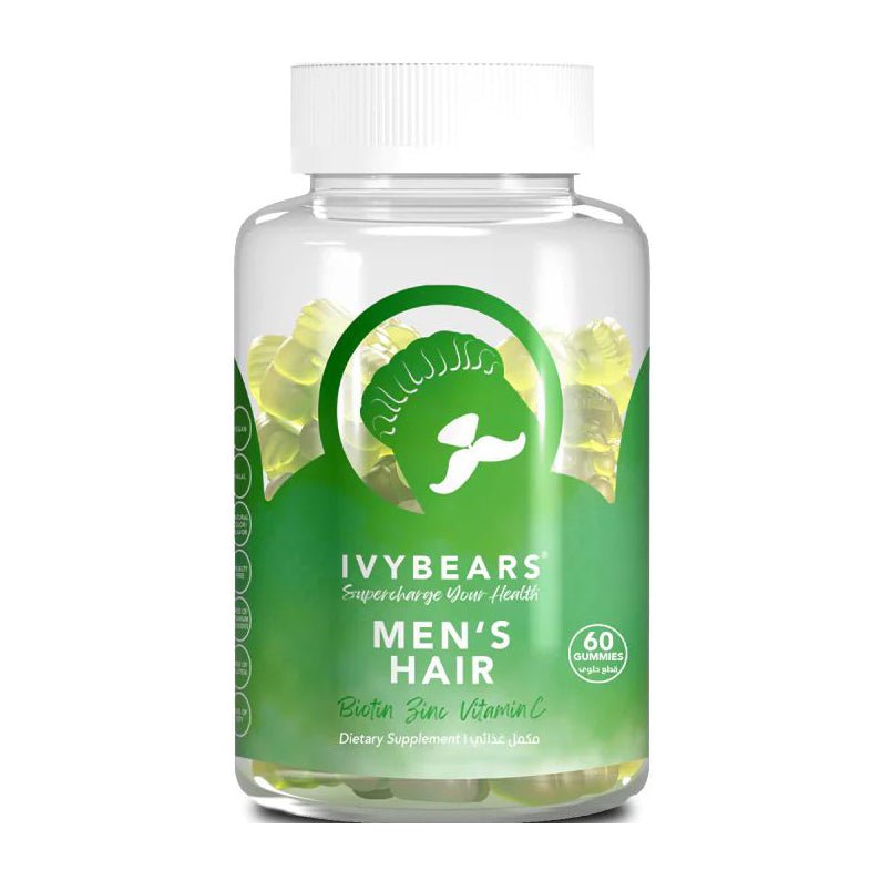 Ivy Bears Men’s Hair Vitamins - 60 Gummies - Bloom Pharmacy