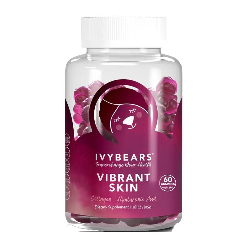 Ivybears Vibrant Skin Vitamins - 60 Gummies - Bloom Pharmacy