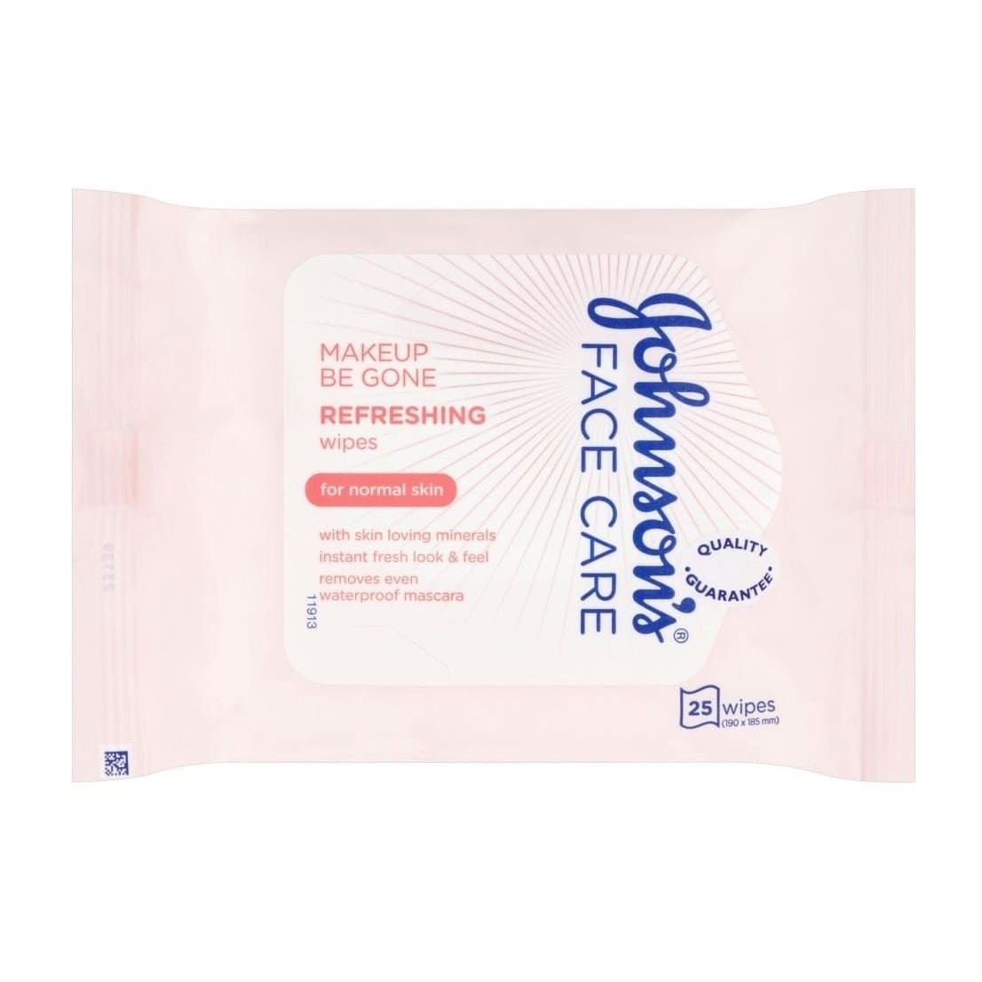 Johnsons Face Care Daily Essentials Normal Skin - 25Wipes