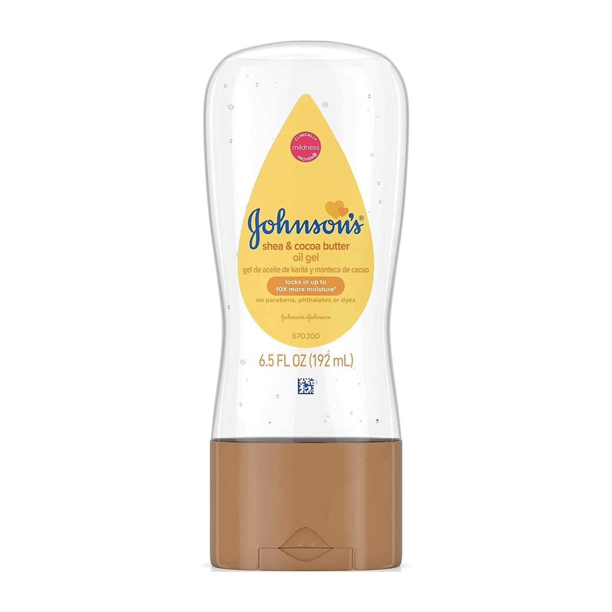 Johnson’s Shea & Cocoa Butter Baby Oil Gel - 192ml - Bloom Pharmacy