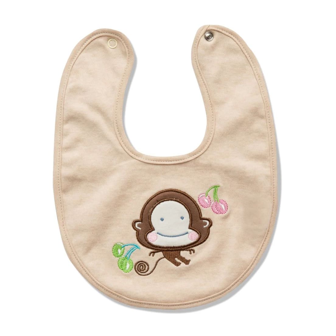 Just Essentials Eat Organic Bib - Monkey - Bloom Pharmacy