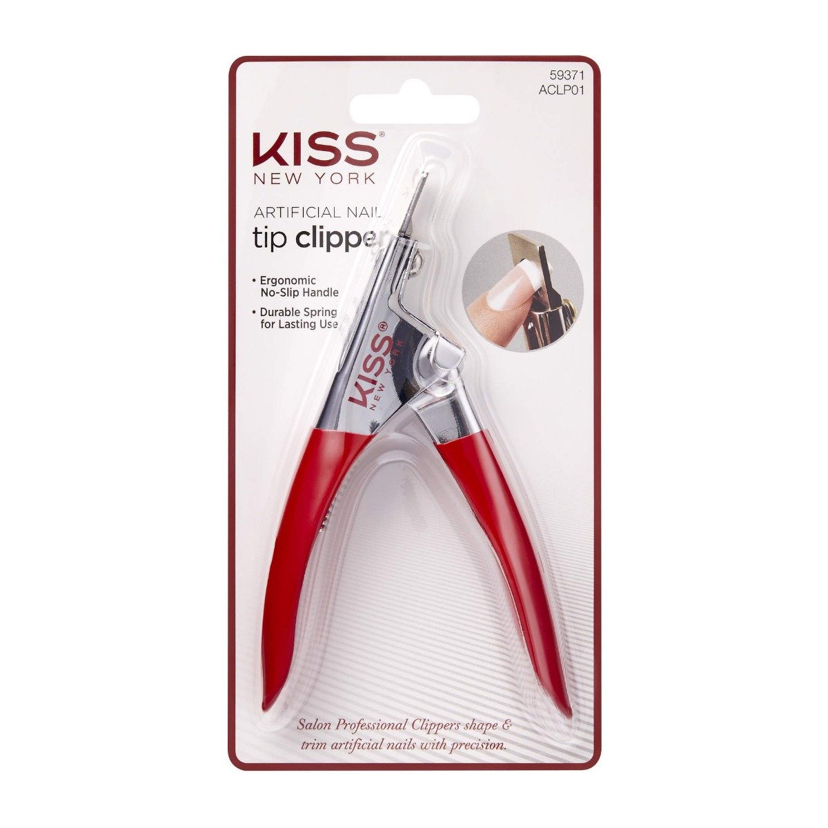 Kiss Artificial Nail Tip Clipper Aclp01 - 59371 - Bloom Pharmacy