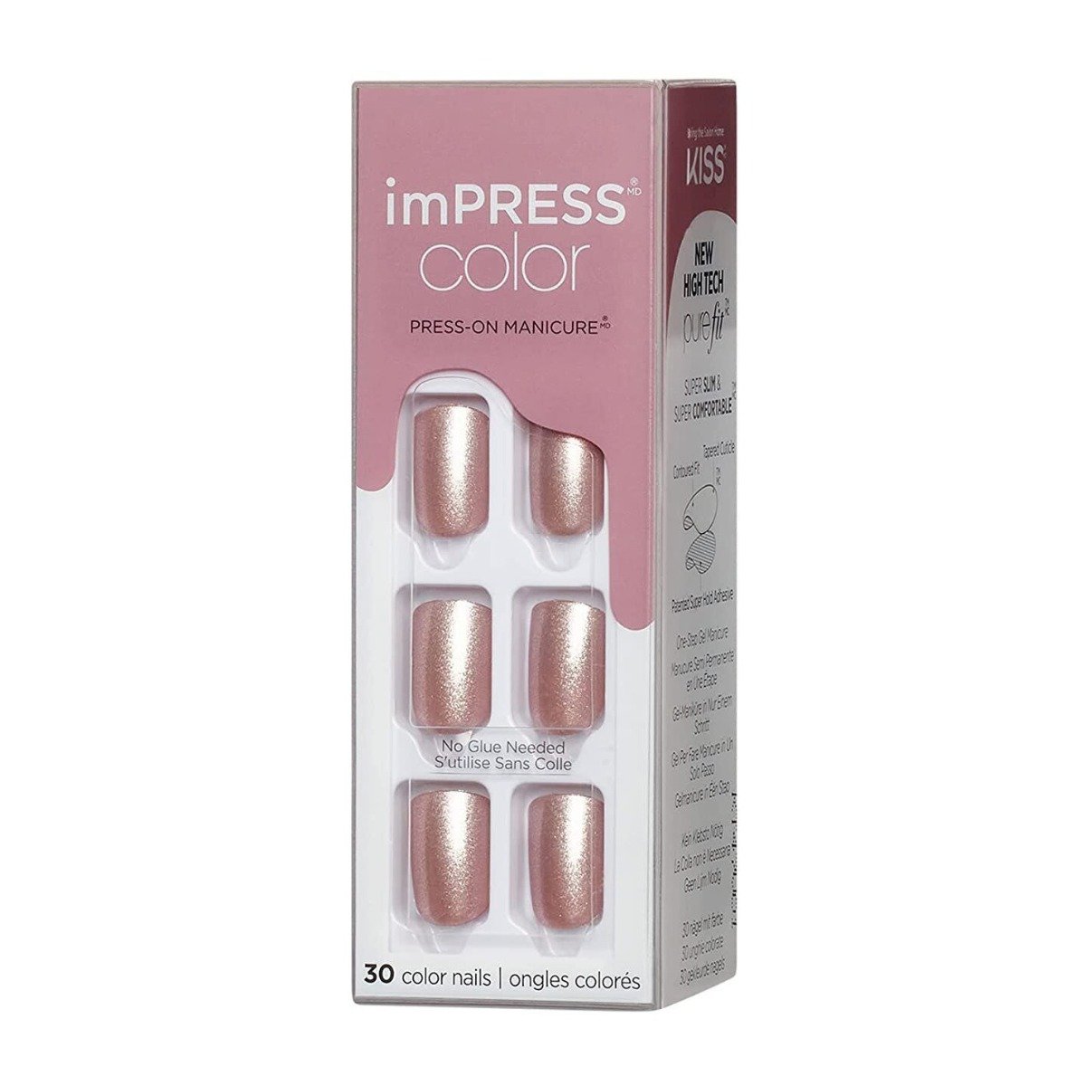 Kiss Impress Color 004 Champagne Pink Nails - 83743 - Bloom Pharmacy