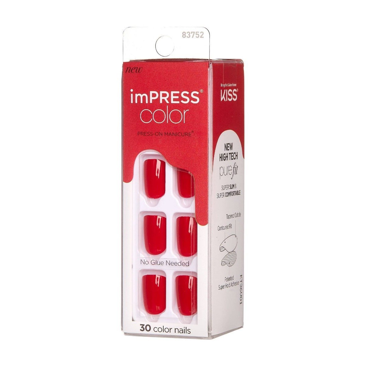 Kiss Impress Color 013 Reddy Or Not Nails - 83752 - Bloom Pharmacy