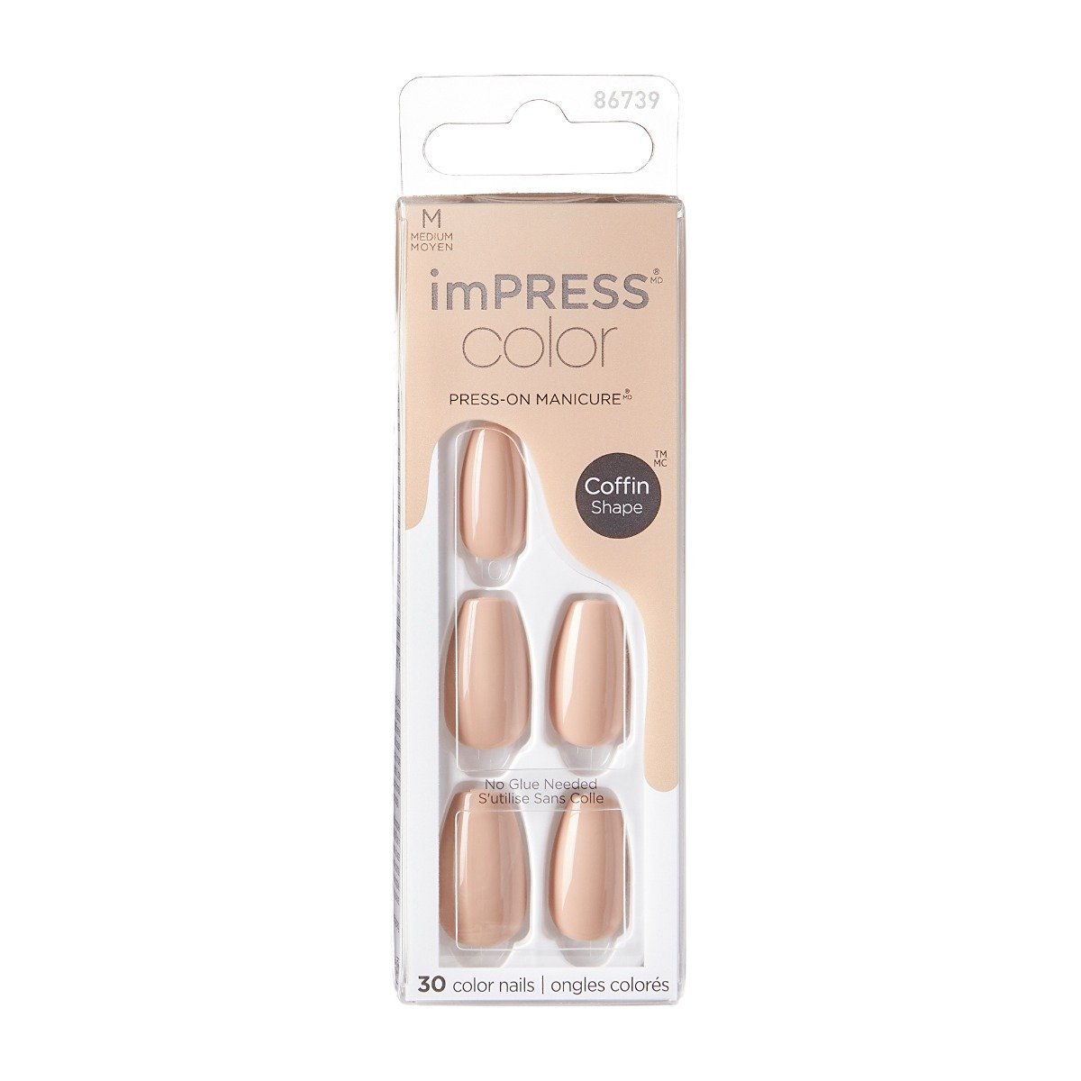 Kiss Impress Color 506 Latte Nails - 86739 - Bloom Pharmacy