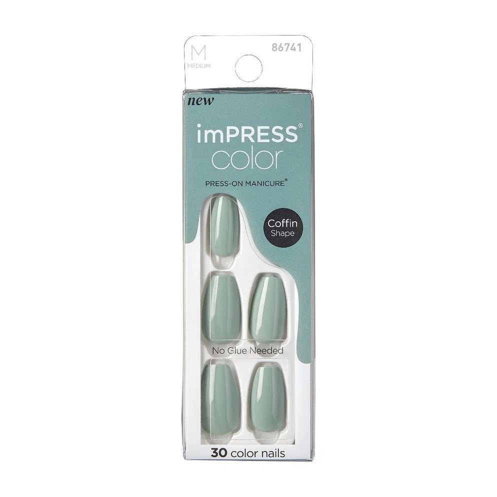 Kiss Impress Color 508 Going Green Nails – 86741 - Bloom Pharmacy