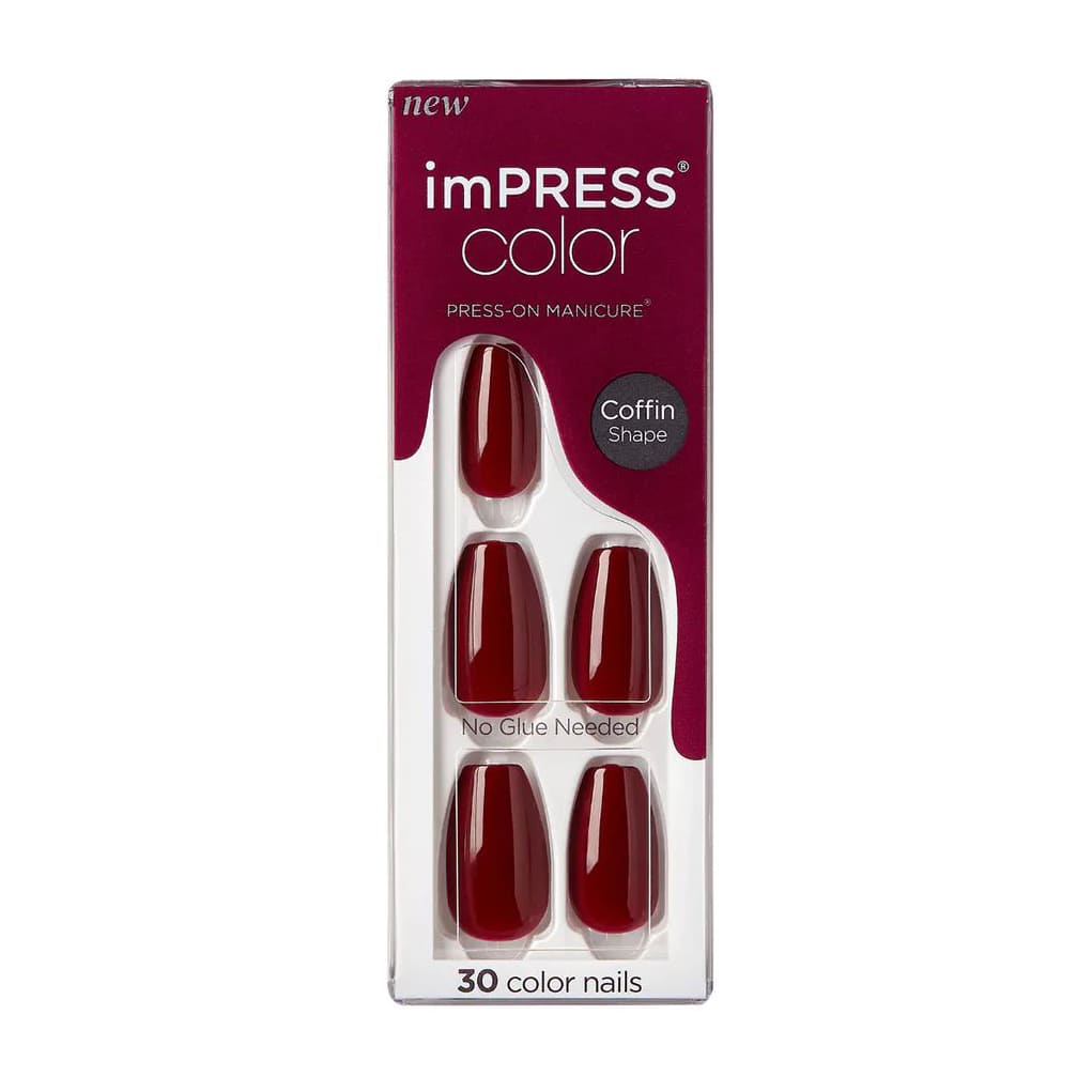 Kiss Impress Color 511 Winery In Nyc Nails - 86744 - Bloom Pharmacy
