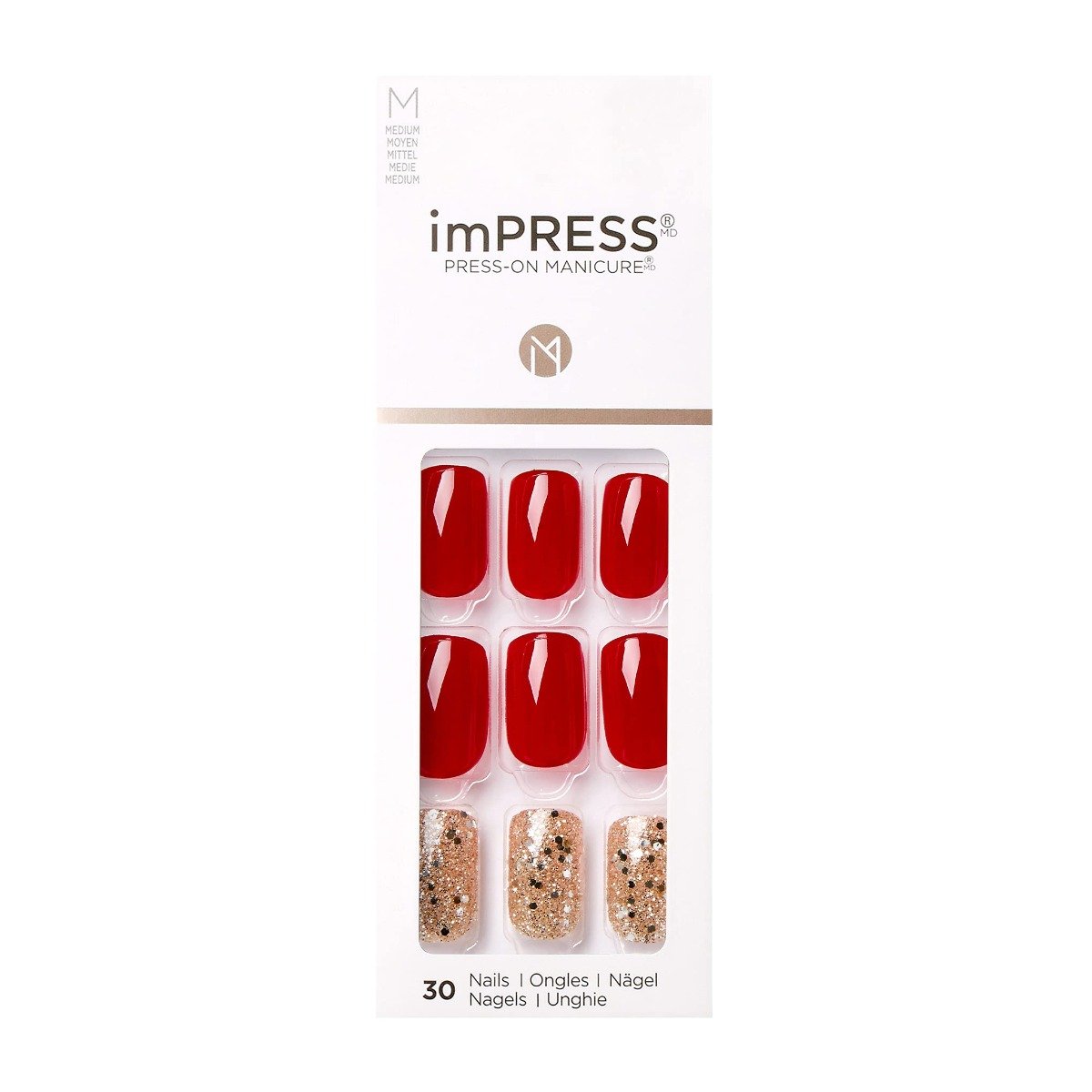 Kiss Impress Medium Last Love Nails – 83795 - Bloom Pharmacy